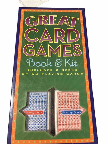 Great card games book and - and, kit